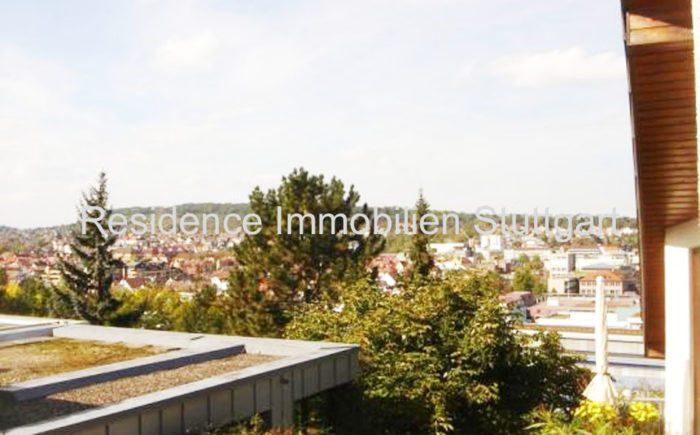 Blick vom Balkon - Immobilien Stuttgart