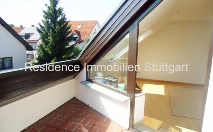 Dachloggia - Eigentumswohnung - Ostfildern Ruit