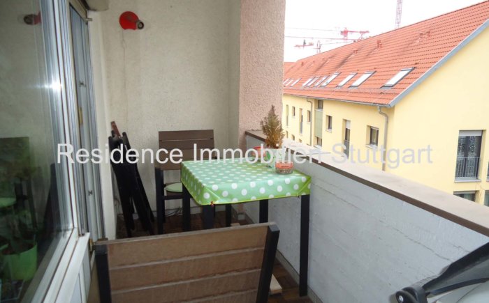 Balkon - Wohnung im Stuttgart Westen