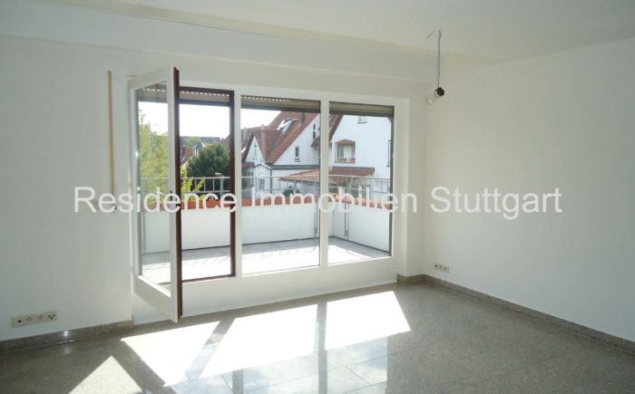 Blick zur Terrasse - Wohnung - Filderstadt Bonlanden